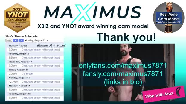 maximus_787  07-08-2023 video Pretty