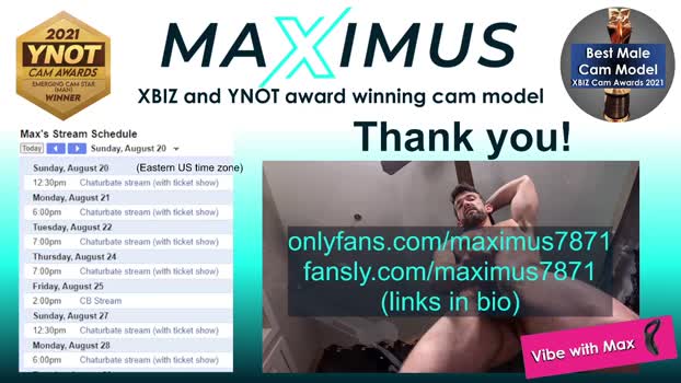 maximus_787  20-08-2023 video sexy