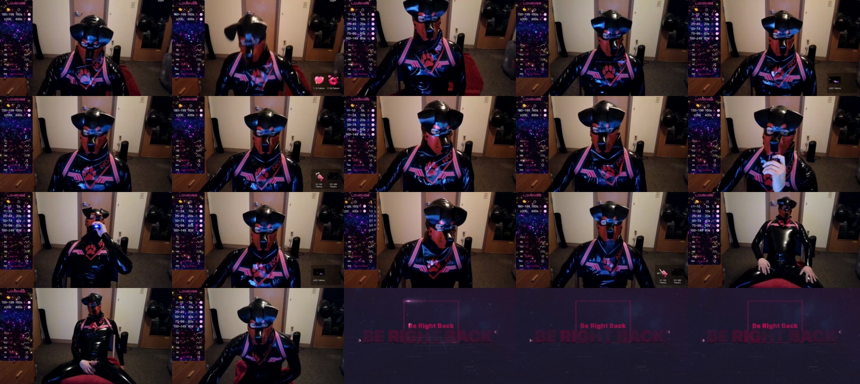 noxtherubberpup  10-11-2023 video fingers