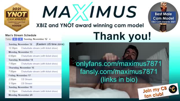 maximus_787  12-11-2023 video bigass
