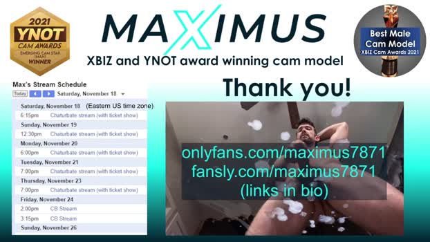 maximus_787  19-11-2023 video fuckass