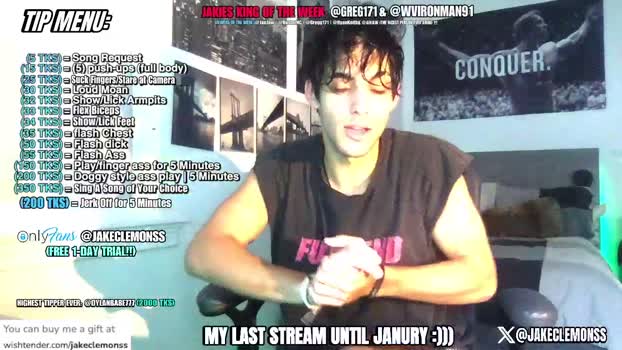 jakeclemons 06-12-2023 video jerking