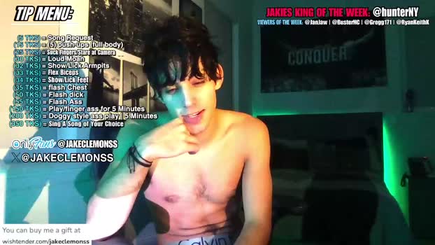 jakeclemons 06-01-2024 video orgasm