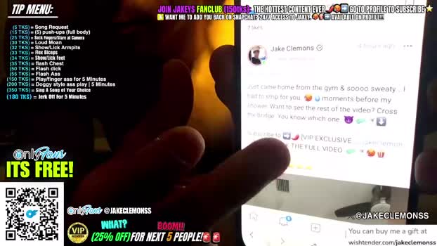 jakeclemons 02-03-2024 video sexy