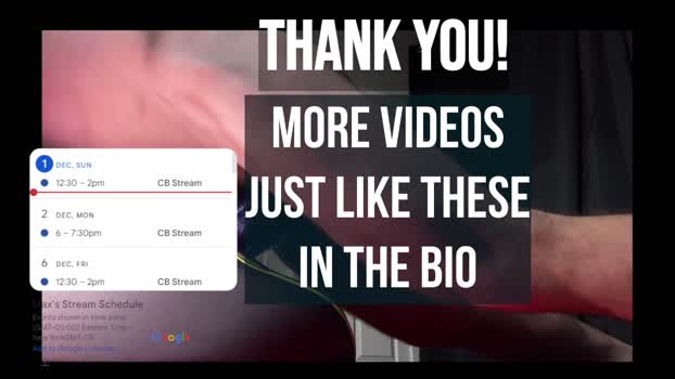 maximus_787 01-12-2024 video show