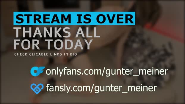 guntermeiner 19-11-2025 video analsex
