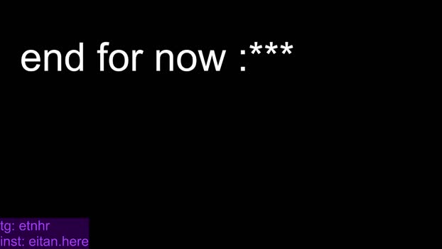 eitanhere 02-12-2025 video orgasm