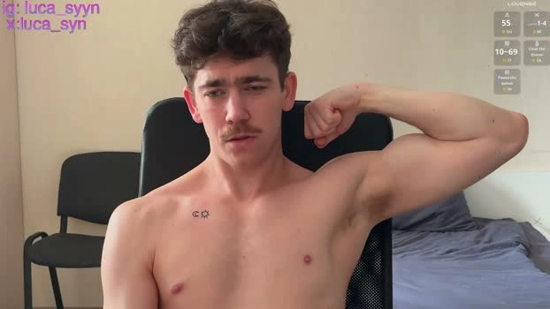 luca_syn 19-05-2026 Male lovense bj-dildo Video
