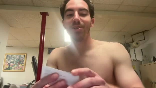 shirtlesshunk15 06-06-2026 Male fingering jerkoff Video