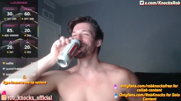 robknocks 23-06-2026 Male kissing spanking Video