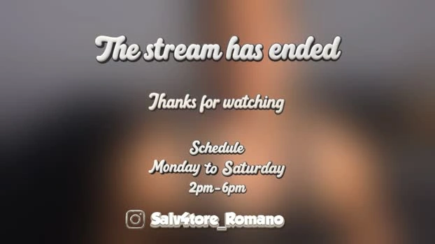 salvatore_romanoo 04-07-2026 Male toy Pretty Video