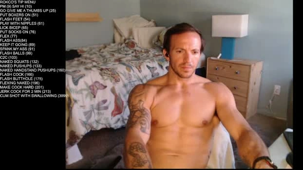 rokco_ 08-07-2026 Male Topless fingering Video