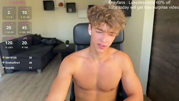 lukedesirable 24-07-2026 Male kiss kink Video