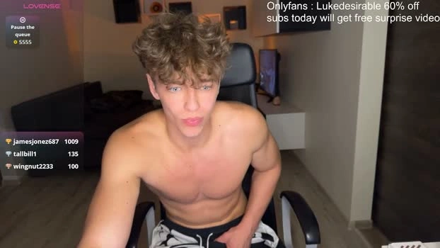 lukedesirable 27-07-2026 Male strip fuckhard Video