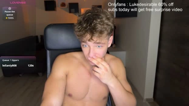 lukedesirable 30-07-2026 Male big playtime Video