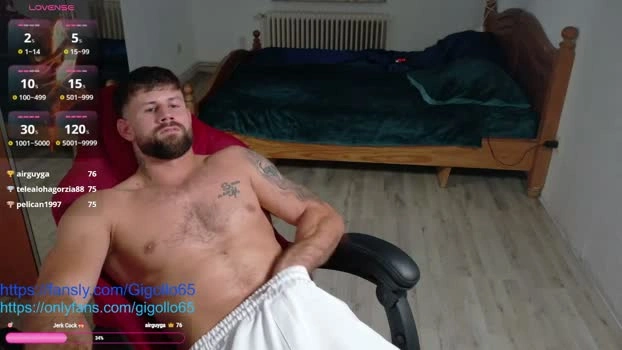 gigollo65 18-08-2026 Male kink analsex Video