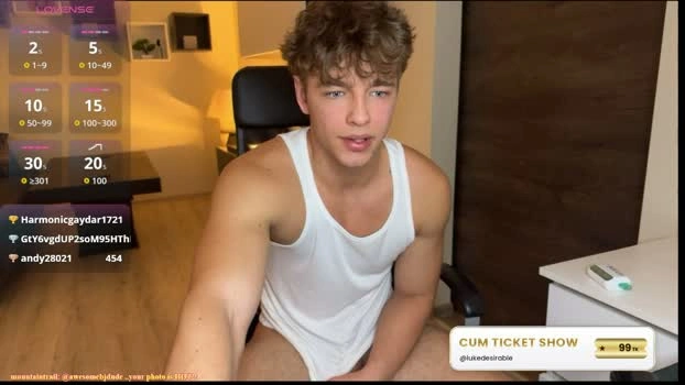 lukedesirable 17-09-2026 Male ass deep Video